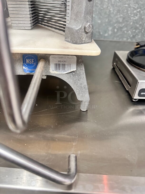 Excellent Condition Lincoln 0643N Tomato Slicer 3/16 - Image 7 of 11