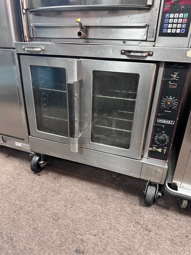 Working HOBART Commercial Full Size Convection Oven  Electric 208V 3/1 Phase NSF 
 - Image 3 of 9