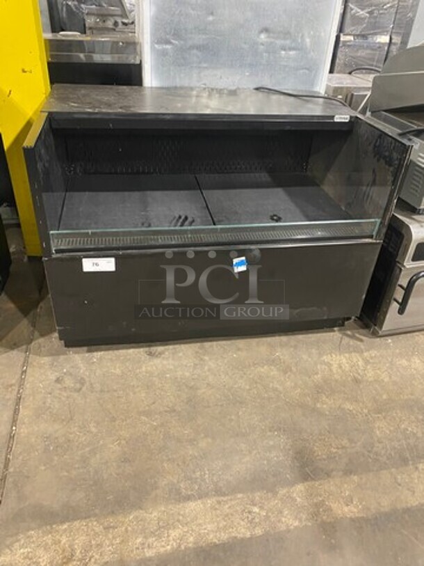 All stainless Steel! Refrigerated In-line Open Gab N Go Display Case Merchandiser! - Image 1 of 3