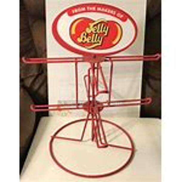 One NEW Jelly Belly Metal Display Rack. 14X14X17.5 - Image 1 of 1