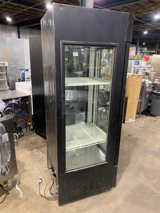 True Commercial Single Door Reach In Cooler Merchandiser! With Glass On Both Sides! View Through Door! With Poly Coated Racks! Model: GEM23 SN: 14651168 115V 1 Phase - Image 2 of 9
