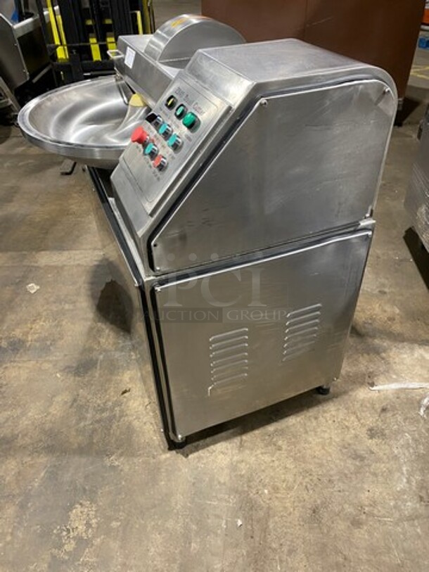 Nice! Late Model! Jixiang Commercial Countertop Buffalo Chopper! All Stainless Steel! Model ZB40 Serial 2019072! 240V! Working When Removed! - Image 2 of 9