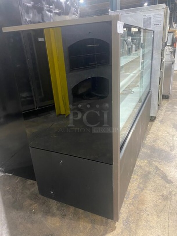 NICE! Commercial Refrigerated Bakery/ Deli Display Case Merchandiser! With Straight Front Glass! With Sliding Rear Access Doors! Stainless Steel Body! - Image 2 of 9