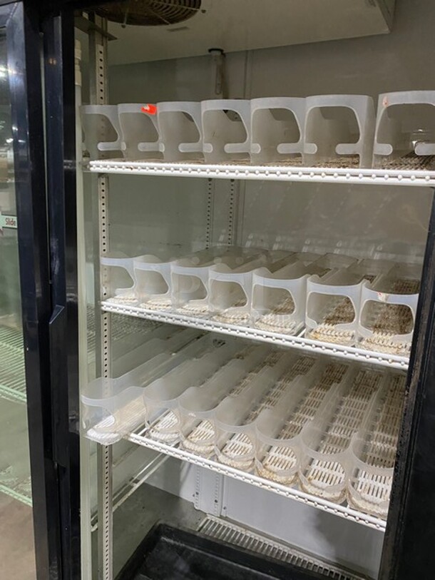 True Commercial 2 Door Reach In Cooler Merchandiser! With View Through Doors! Poly Coated Racks! MODEL GDM45 SN: 4935292 115V 1PH - Image 5 of 8