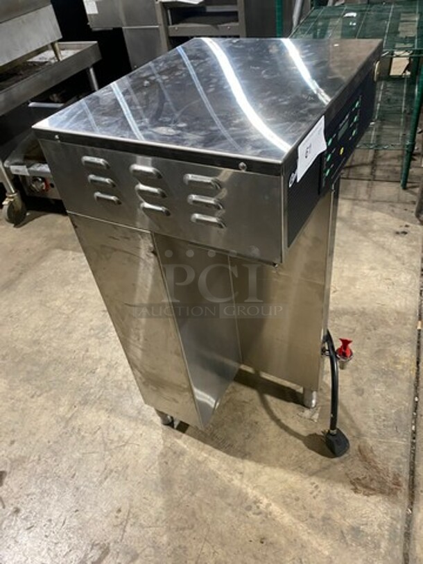 Curtis Commercial Countertop Dual Coffee Brewing Machine! With Hot Water Dispenser! All Stainless Steel! On Small Legs! Model: FBTP2T10A3100 SN: 13110289 220V 60HZ 1 Phase - Image 2 of 8