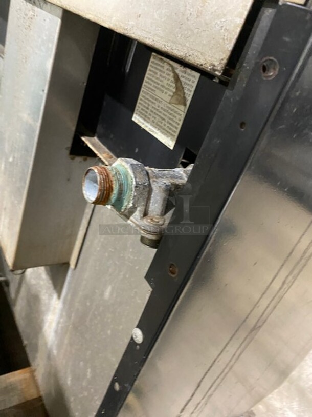 Garland Stainless Steel Commercial Natural Gas Powered 10 Burner Stove! With 2 Full-Sized Ovens! With Metal Oven Racks! With Raised Back Splash & Salamander Shelf! - Image 10 of 10