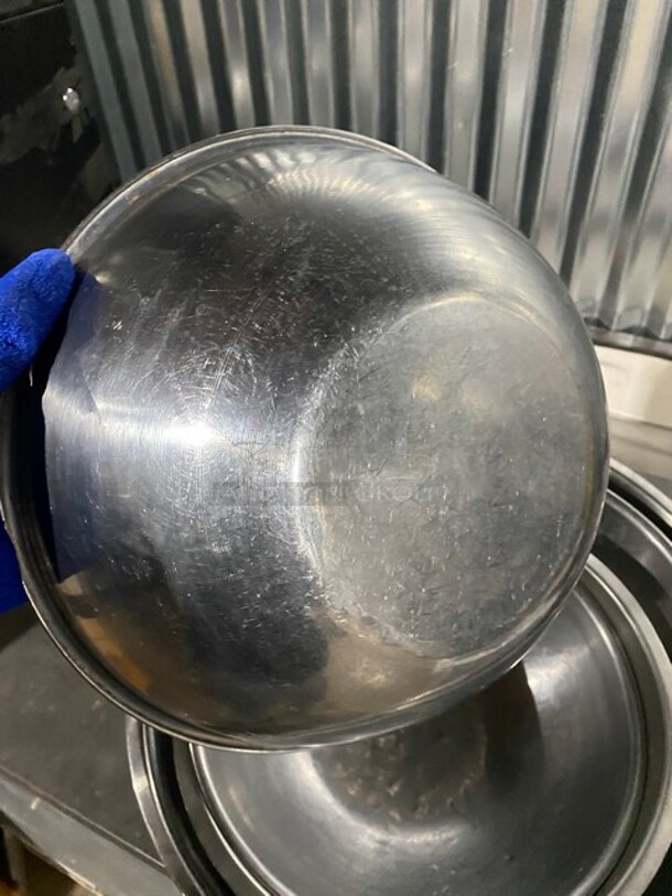 All One Money! Stainless Steel Mixing Bowls! - Image 4 of 5