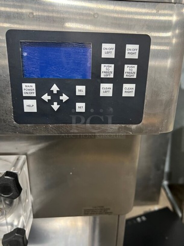 NICE! Stoelting Commercial 2 Flavor Soft Serve Ice Cream/ Frozen Yogurt Machine! All Stainless Steel! On Casters! Model: O231309I2 SN: 3610806H 208/240V 60HZ 3 Phase - Image 2 of 8