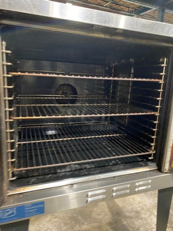 Duke Commercial Electric Powered Convection Oven! With View Through Doors! Metal Oven Racks! All Stainless Steel! On Legs! - Image 5 of 7