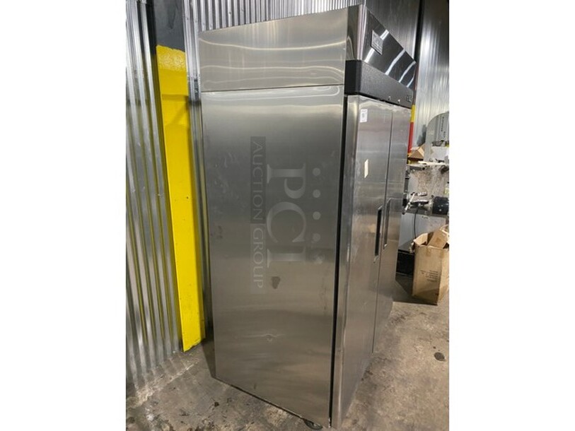 Migali Commercial 2 Door Reach In Freezer! All Stainless Steel! With Poly Coated Racks! Model C2FHC Serial C2FHC00318031300920028! 115V 1Phase! On Casters! - Image 2 of 10