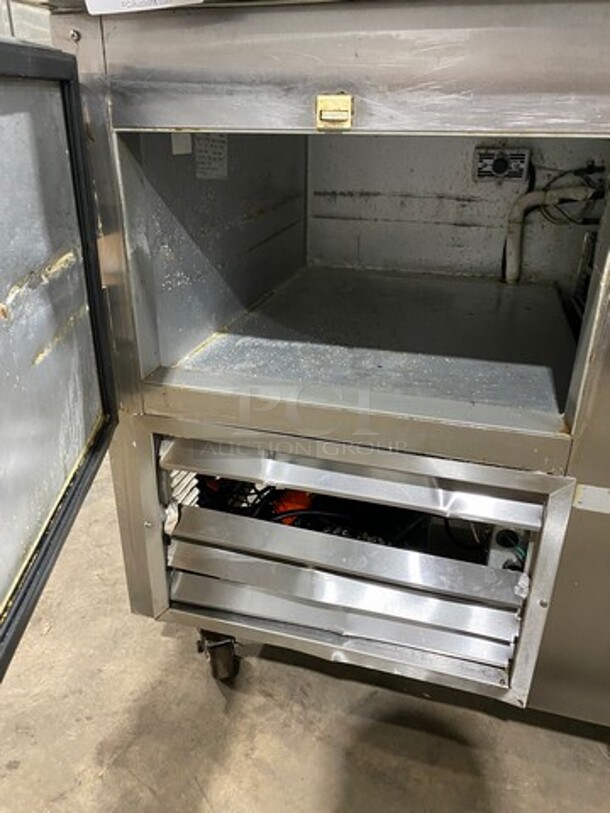 Leader Commercial Refrigerated 2 Door Lowboy! With Poly Coated Rack! All Stainless Steel! On Casters! Model: LB48SC SN: PW11M1802B 115V 60HZ 1 Phase - Image 5 of 11