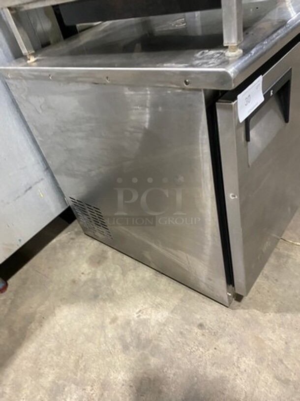 Everest Commercial Single Door Lowboy/ Worktop Cooler! All Stainless Steel! Model: ETBR1 SN: BTBR112100008 115V 60HZ 1 Phase - Image 2 of 8