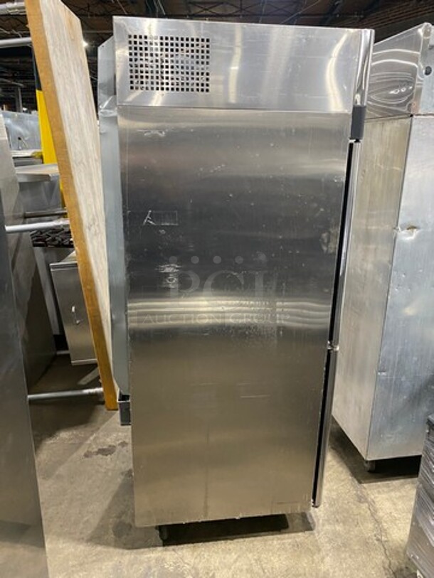 COOL! Turbo Air Commercial 2 Door Half Cooler Half Freezer Combo Unit! With Racks! All Stainless Steel! On Casters! Model: M3RF192N SN: H2M1RF2D7056 115V 60HZ 1 Phase - Image 3 of 9