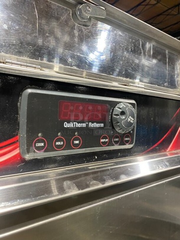 Cres Cor Commercial Electric Powered Split Door Roast-N-Hold Oven! All Stainless Steel! On Casters! Model: RO151FUA12DE4803Z SN: IBIJ0005120851 480V 60HZ 3 Phase - Image 9 of 10