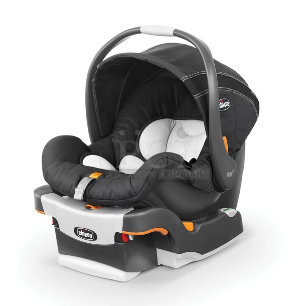 Chicco KeyFit Infant Car Seat - Encore (Black/Grey).
16.50 x 27.00 x 24.00
