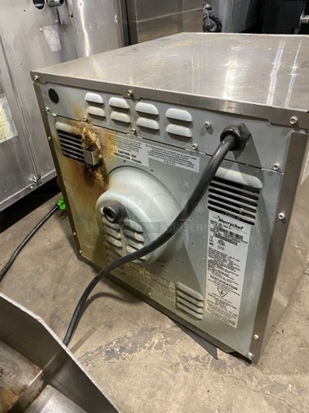 Merrychef Commercial Countertop Rapid Cook Oven! With Digital Touch Controls! With Oven Paddle! All Stainless Steel! Model: EIKONE4 SN: 1303213090094 208/240V - Image 4 of 8