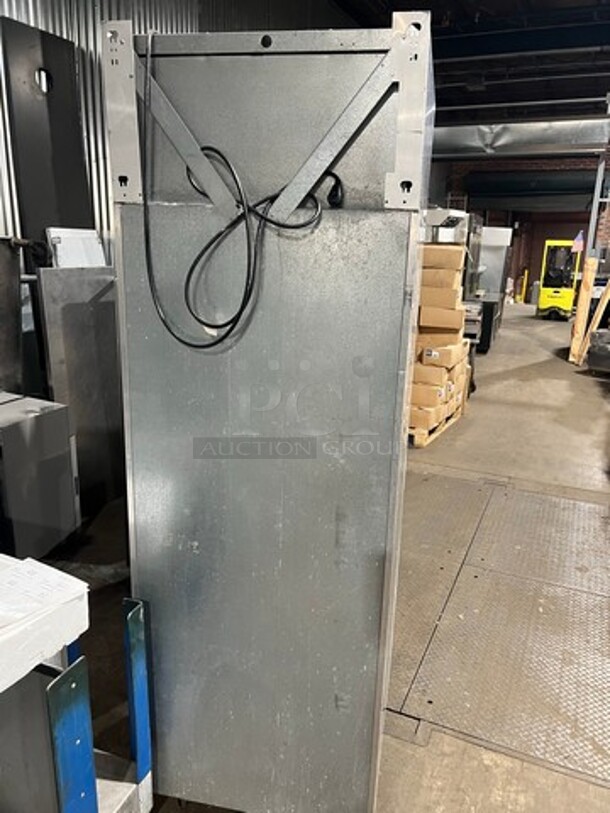 Victory Commercial Single Door Reach In Freezer! With Poly Coated Racks! All Stainless Steel! On Casters! Model: VF1 SN: C1083393 115V 60HZ 1 Phase - Image 7 of 8