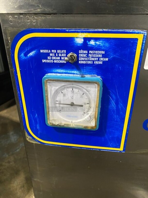 FAB! Carpigiani Commercial Floor Style Gelato Cream Cooker/Pasteurizer! All Stainless Steel! Model PASTOCREMA 55 Serial 387735! 220V 3 Phase! On Casters! - Image 6 of 10