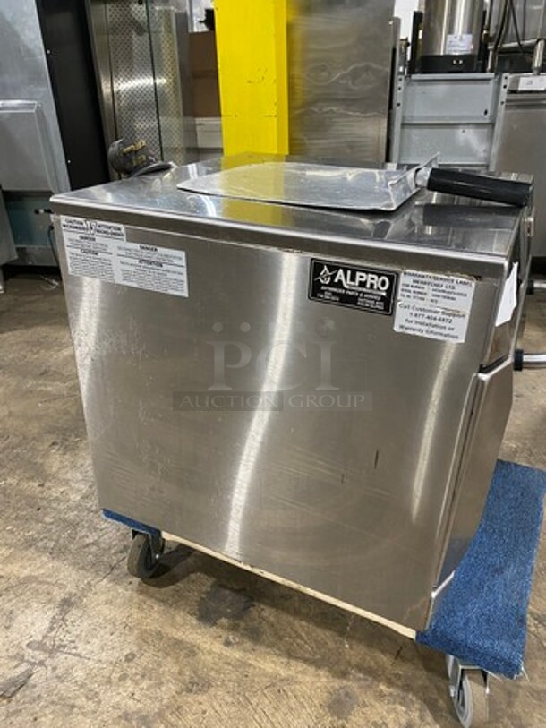 LATE MODEL!  Merrychef Commercial Countertop Rapid Cook Oven! With Digital Touch Controls! With Oven Paddle! All Stainless Steel! Model: EIKONE4 SN: 1209213090484 208/240V! Working When Removed! - Image 2 of 9