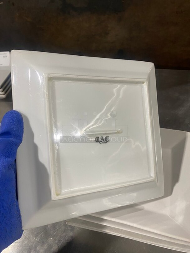 All One Money! Squared Food Serving Plates! - Image 4 of 4