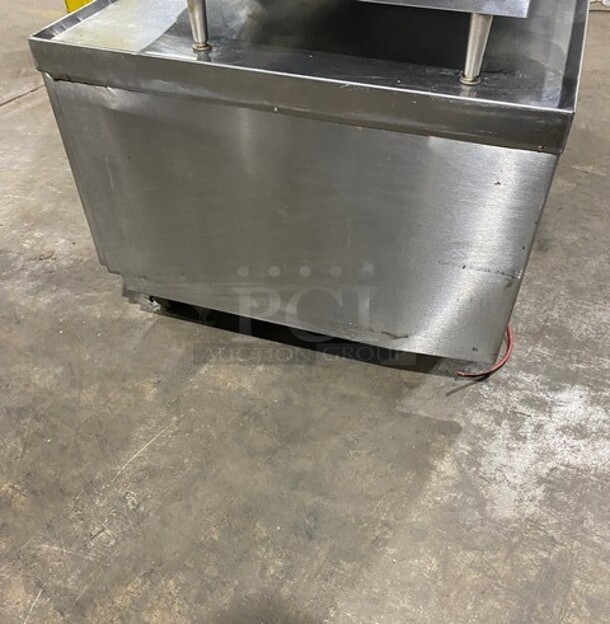 Delfield Commercial Refrigerated 4 Drawer Chef Base! All Stainless Steel! On Casters!  - Image 4 of 6