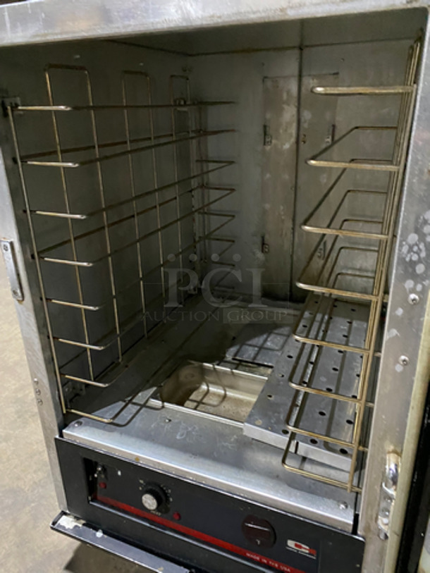 Carter Hoffmann Commercial Heated Holding Cabinet! Single View Through Door! Stainless Steel Body! On Casters! - Image 5 of 8