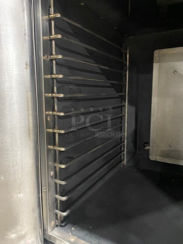 American Range Commercial Natural Gas Powered Double Deck Convection Oven! With Solid Doors! All Stainless Steel! On Casters! 2x Your Bid Makes One Unit! Model: MSD2 SN: 150708080 - Image 7 of 11