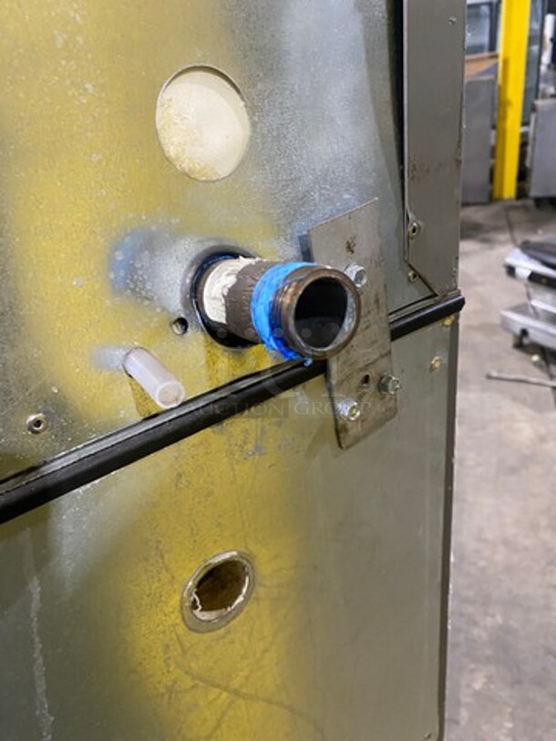 Hoshizaki Commercial Ice Making Machine! On Commercial Ice Bin! All Stainless Steel! On Legs! Model: KM901MRJ SN: H20872K 208/230V 60HZ 1 Phase - Image 8 of 11