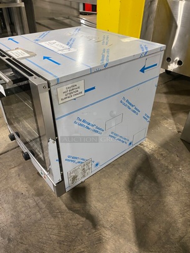 NEW! EKA Commercial Countertop Convection Oven! With View Through Door! With Metal Oven Racks! All Stainless Steel! Model: EKFA412S SN: 3218020736 120V 60HZ 1 Phase - Image 2 of 8