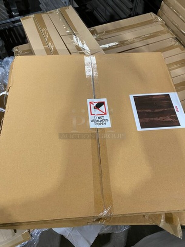 BRAND NEW! JAVA Contempo Collection 24 By 24 Suitable For Indoor/Outdoor Use! High Pressure Laminate! Weatherproof, Scratch and UV-Resistant! Java Finish! - Image 8 of 10