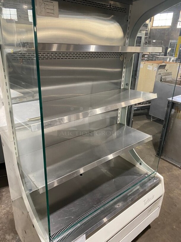 Turbo Air Commercial Refrigerated Open Grab-N-Go Case Merchandiser! With Clear Sides! Stainless Steel Body! Model: TOM40 SN: OM40003051 60HZ 1 Phase - Image 5 of 8