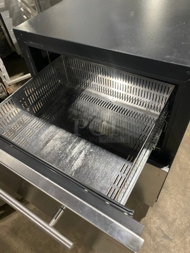 NICE! Perlick All Stainless Steel 2 Drawer Lowboy/Worktop Cooler! On Legs! - Image 5 of 11