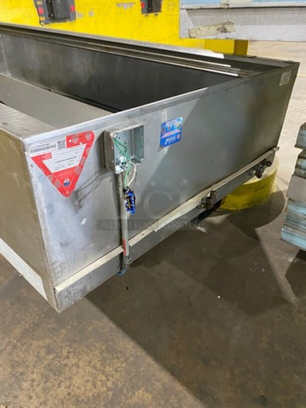 Commercial Solid Stainless Steel Hood System! - Image 2 of 9