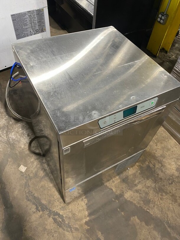 Sweet! LATE MODEL Hobart Commercial Under The Counter Dishwasher! With Dish Rack! All Stainless Steel! Model LXER Serial 231186908! 120/208-240V 1Phase! - Image 10 of 11