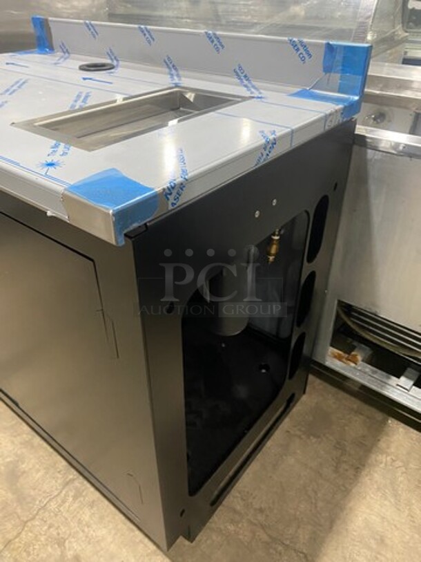 BRAND NEW! Commercial Utility Stand With Built In Rinser For Blender Containers! - Image 2 of 12