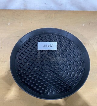 Hs Charcoal Poly Pizza Pleezer Tray! MODEL HS1036 6x Your Bid! 