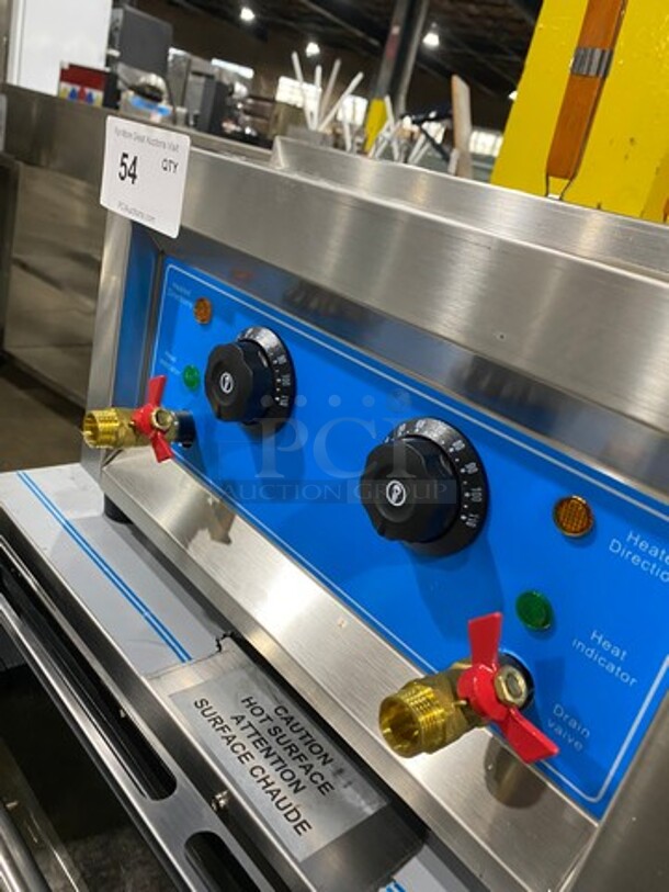 LATE MODEL! 2019 Commercial Countertop Electric Powered Pasta Cooker! With Metal Baskets! Stainless Steel! Model: EPC4 110V - Image 8 of 9