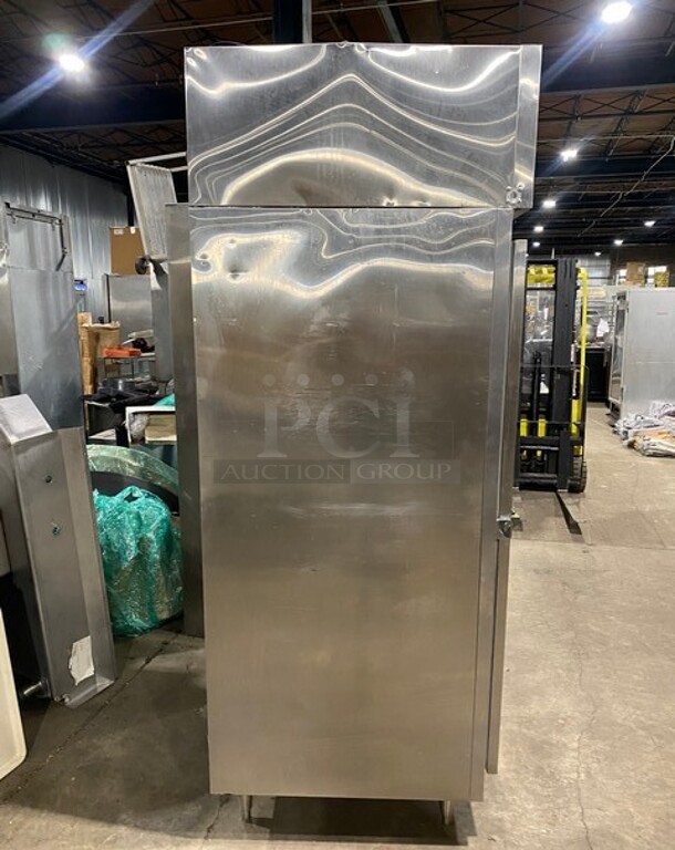 Victory Commercial Single Door Reach In Freezer! All Stainless Steel! On Legs! Model: FS1DS7EW SN: A1082500 115V 1PH - Image 3 of 7