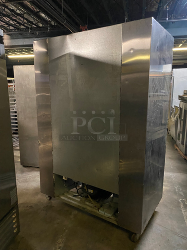 Leader Commercial 2 Door Refrigerator! With Poly Coated Racks! All Stainless Steel! On Casters! Model: LR54S/C SN: PX06S1310 115V 60HZ 1 Phase - Image 4 of 9