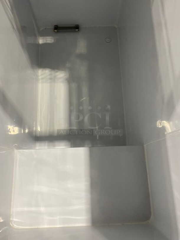 SCRATCH-N-DENT! LATE MODEL! Kelvinator Commercial Reach Down Freezer! Model: KCNF073WS SN: 95111779 115V - Image 6 of 12