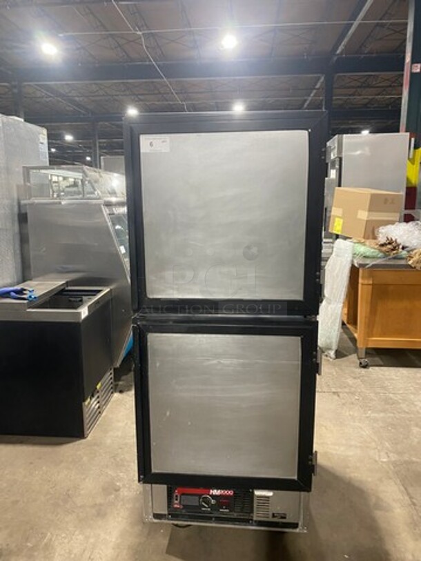 Sweet! Metro Commercial Heated Holding Cabinet/ Food Warmer! All Stainless Steel! On Casters! Model: C199HM2000 120V! Working When Removed! 