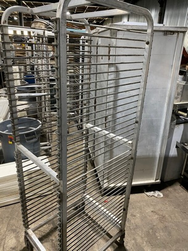 Metal Commercial Pan Transport Rack! On Casters! - Image 4 of 7