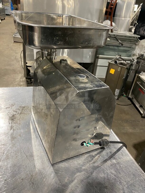 Commercial Countertop Meat Grinder! All Stainless Steel! - Image 4 of 7