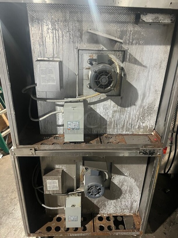 Baker's Pride Cyclone Series Stainless Steel Commercial Electric Powered Full Size Convection Oven w/ View Through Doors, Thermostatic Controls and Metal Oven RackS! MODEL C011-E SN: 28529 408V 3PH 2x Your Bid Makes One Unit! - Image 12 of 12