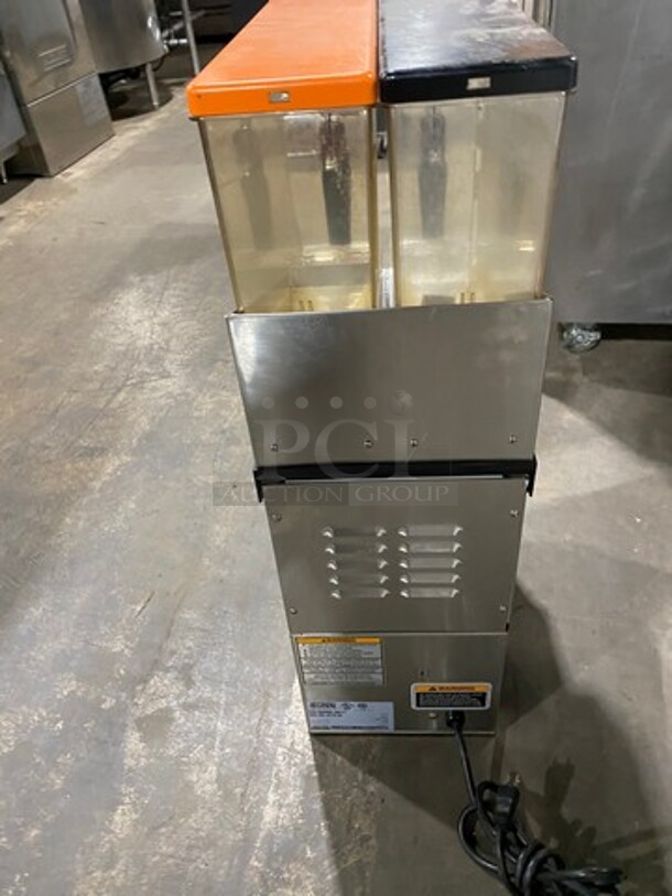 Bunn Commercial Countertop Dual Coffee Bean Grinder Machine! Stainless Steel Body! Model: MHG SN: MHG0012265 120V 60HZ 1 Phase - Image 4 of 9