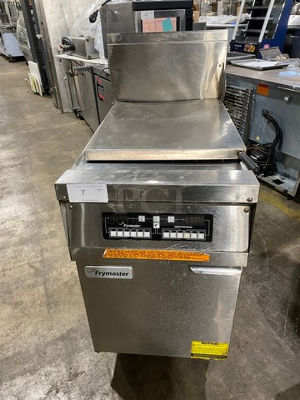Frymaster Commercial Natural Gas Powered Commercial Pasta Cooker/Rethermalizer! With Backsplash! All Stainless Steel! WORKING WHEN REMOVED! Model: FBCR18CSE SN: 1208HR0002