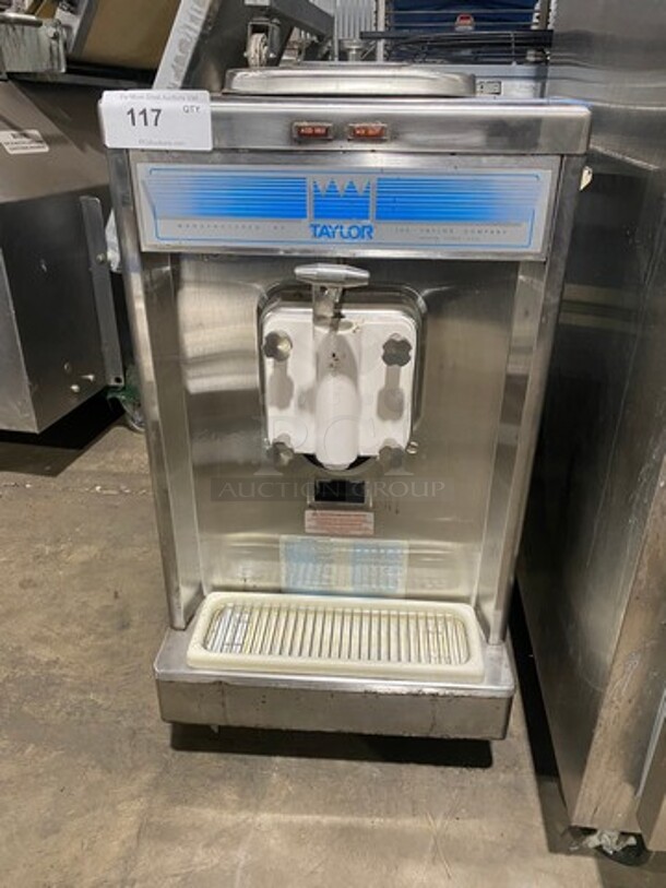 Taylor Commercial Single Flavor Smoothies/ Frozen Beverage Machine! All Stainless Steel! On Legs! Model: 49027 SN: M4085265 208/230V 60HZ 1 Phase