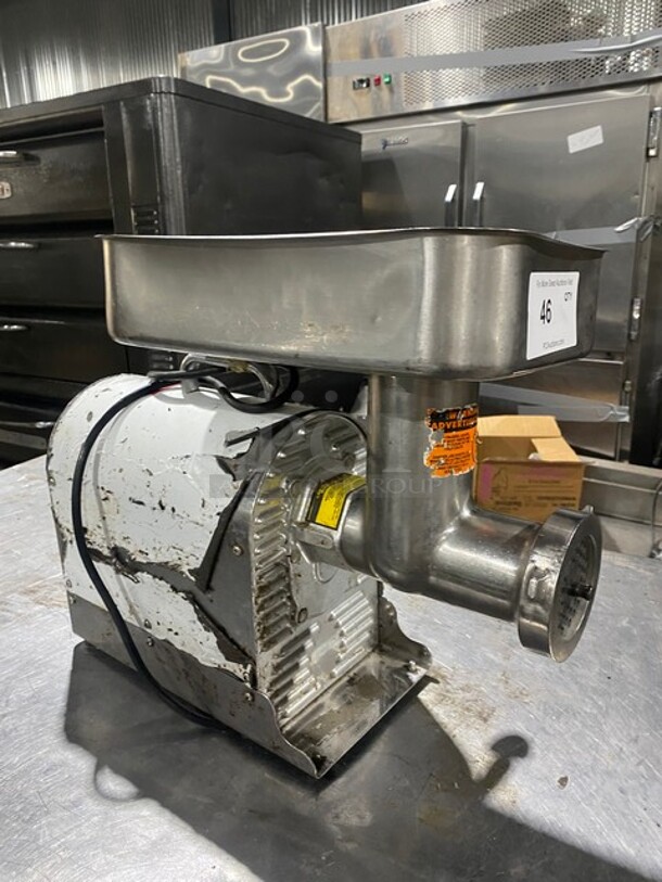 Weston Commercial Countertop Meat Grinder! All Stainless Steel! - Image 2 of 8