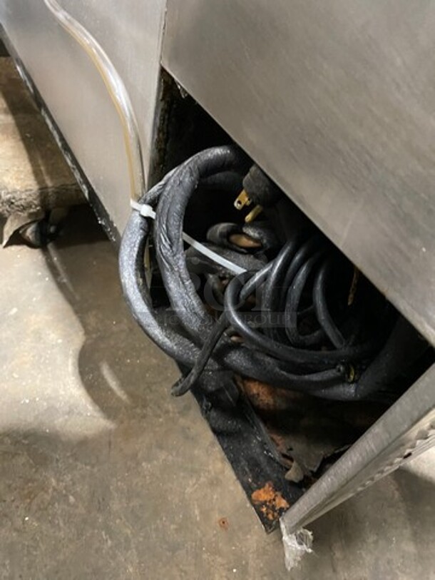 True Commercial 2 Door Bar Back Cooler! With Solid Doors! All Stainless Steel! Model: TBB3S SN: 12682008 115V 60HZ 1 Phase - Image 8 of 8