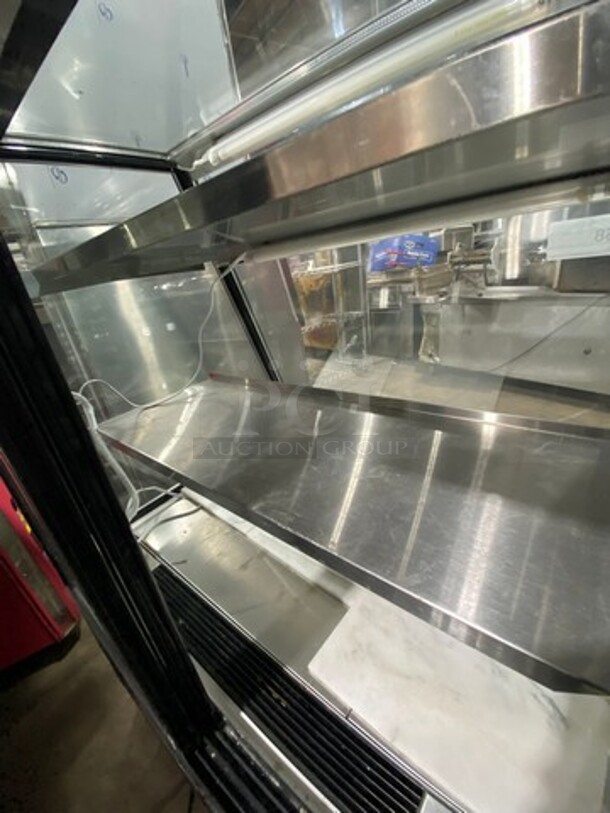 LATE MODEL! 2016 Cool Tech Commercial Bakery Case Merchandiser! With Slanted Front Glass! With Stainless Steel Shelves! With Rear Access Doors! WORKING WHEN REMOVED! Model: CMPH36HB SN: 16791 120V 60HZ - Image 5 of 9
